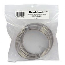 Beadalon Remembrance Stainless Steel Necklace Memory Wire - Bulk Pack - Bright