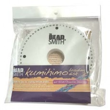Beadsmith 64 Slot Double Density 6" Kumihimo Braiding Disk w-Instructions