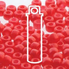 6/0 Matubo Cz Seed Beads - Tutti Frutti Cherry - 8gm