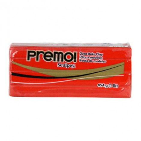 Premo Polymer Clay - 454g (1lb) - Cadmium Red