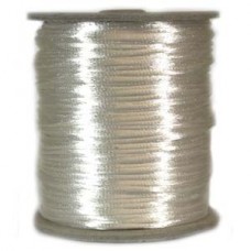 2mm Ivory Rattail Satin Cord - 5 metres