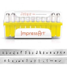 ImpressArt Jeanie 4mm Lowercase Stamp Set