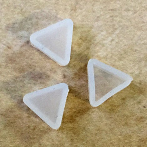 7mm Triangle Silicone Tiny Bead Mould - per pair