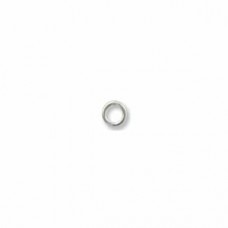 3.5mm (2mm ID) 20ga Sterling Silver Open Jumprings - Pack of 10