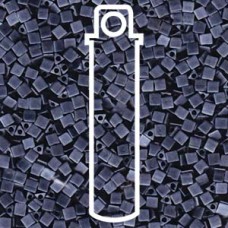10/0 Miyuki Sharp Triangle Seed Beads - Matte Gunmetal - 10gm