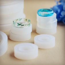 16mm ID x 6mm Height Silicone Cambered (Rounded) Surface Ring Mould