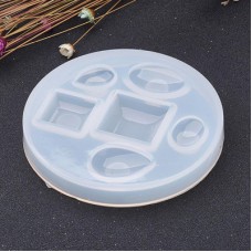 Mixed Shape Food Safe Silicone Domed Cabochon Mould - 15-22mm