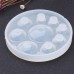 8cm Domed Round Silicone Cabochon Mould - 10-30mm