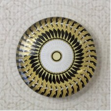 25mm Art Glass Backed Cabochons - Celtic 1 - Each