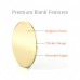 3/8" (9.5mm) 18ga ImpressArt Premium Circle Tag with Ring - Brass