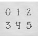 4mm ImpressArt Metal Stamps - Sailor Numbers 4mm ImpressArt Metal Stamps - Sailor Numbers