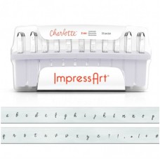 3mm ImpressArt Metal Stamp Set - Charlotte Lowercase