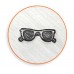 6mm ImpressArt Metal Stamp - Sunglasses 6mm ImpressArt Metal Stamp - Sunglasses