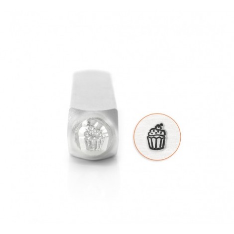 6mm ImpressArt Metal Stamp - Cupcake