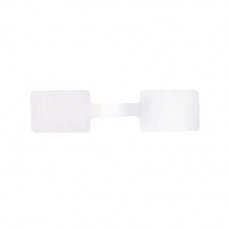 45x11mm Dumbell Tags - Tearproof Adhesive Price Tags - Pack of 2 Sheets (144 labels)