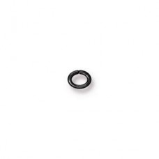 3x4mm TierraCast 20ga Small Oval Jumprings - Black Oxide