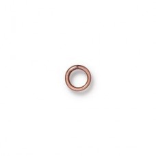 5mm 20ga TierraCast Round Jumprings - Ant Copper