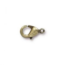 12x7mm TierraCast Brass Oxide Plated Lobster Clasp