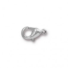 12x7mm TierraCast .999 Silver Plated Lobster Clasp