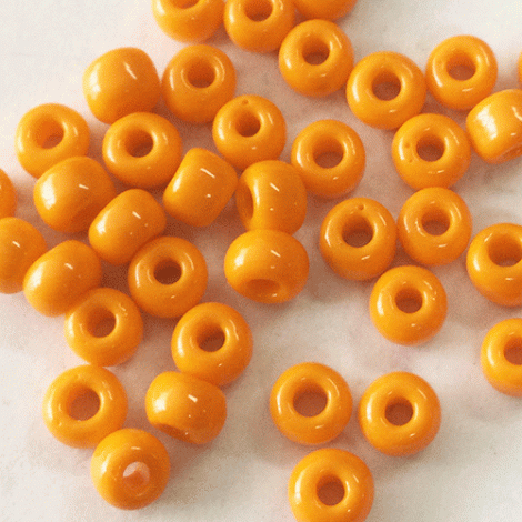 3/0 Toho Seed Beads - Opaque Orange