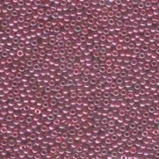 8/0 Miyuki Seed Beads - Cranberry Gold Luster - 20gm