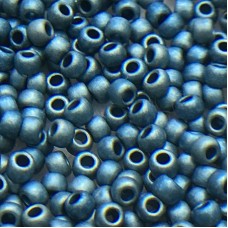 11/0 Toho Seed Beads - Higher Metallic Frosted Mediterranean - 8-9gm