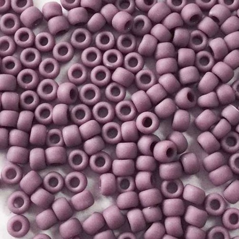 8/0 Toho Seed Beads - Lavender Opaque Frosted - 8-9gm 8/0 Toho Seed Beads - Lavender Opaque Frosted - 8-9gm