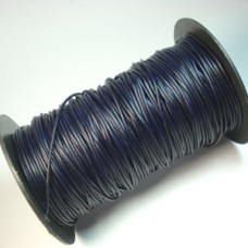 1.5mm Greek Leather Cord - Navy Blue