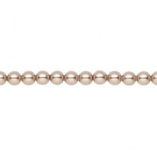 3mm Swarovski Crystal Pearls - Bronze - Pack of 20