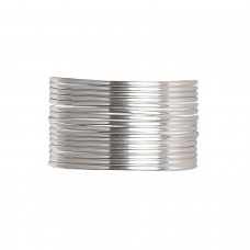 16ga Dead Soft Round Sterling Silver Wire - per 30cm