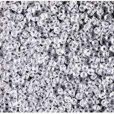 11/0 Miyuki Seed Beads - Crystal - 23.5gm