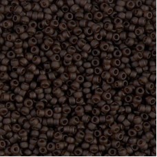11/0 Miyuki Seed Beads - Matte Transparent Root Beer - 24gm