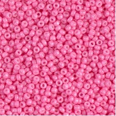 11/0 Miyuki Seed Beads - Opaque Carnation Pink - 23gm