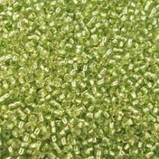 11/0 Miyuki Seed Beads - Silver Lined Chartreuse - 24gm