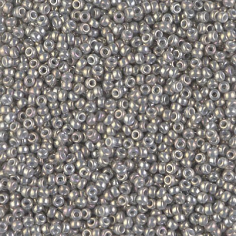 11/0 Miyuki Seed Beads - Galvanised Grey Luster - 8.5gm