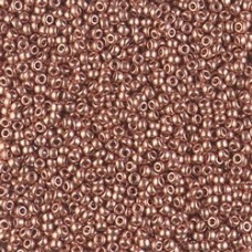8/0 Miyuki Seed Beads - Bright Copper Plated 