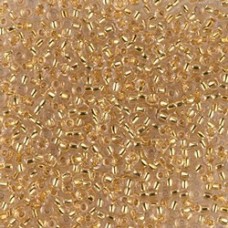 11/0 Miyuki Seed Beads - 24K Gold Lined Crystal - 8.5gm