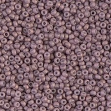 11/0 Miyuki Seed Beads - Matte Antique Rose Gold Luster - 23gm