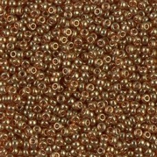 11/0 Miyuki Seed Beads - Topaz Gold Luster - 8.5gm