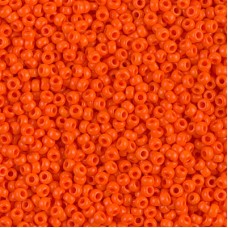11/0 Miyuki Seed Beads - Opaque Orange