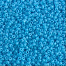 11/0 Miyuki Seed Beads - Opaque Turquoise Blue