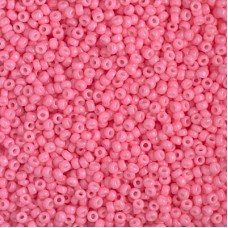 11/0 Miyuki Duracoat Seed Beads - Opaque Dyed Party Pink - 125gm Bulk Pack