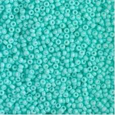 11/0 Miyuki Duracoat Seed Beads - Dyed Opaque Catalina 