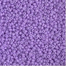 11/0 Miyuki Seed Beads - Duracoat Opaque Dyed Pale Purple - 8.5gm