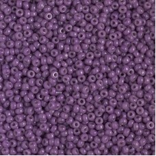 11/0 Miyuki Seed Beads - Duracoat Opaque Dyed Dark Purple - 23gm