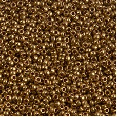8/0 Miyuki Seed Beads - Metallic Dark Bronze - 20gm