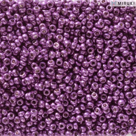 11/0 Miyuki Duracoat Seed Beads - Duracoat Galvanized Purple Orchid - 10gm 11/0 Miyuki Duracoat Seed Beads - Duracoat Galvanized Purple Orchid - 10gm