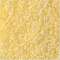 11/0 Miyuki Seed Beads - Creamy Yellow Ceylon - 10gm