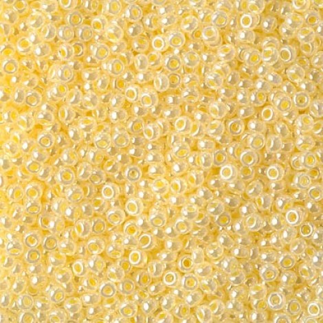 11/0 Miyuki Seed Beads - Creamy Yellow Ceylon - 10gm