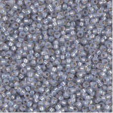 11/0 Miyuki Seed Beads - Dyed Smoky Opal Silverlined Alabaster